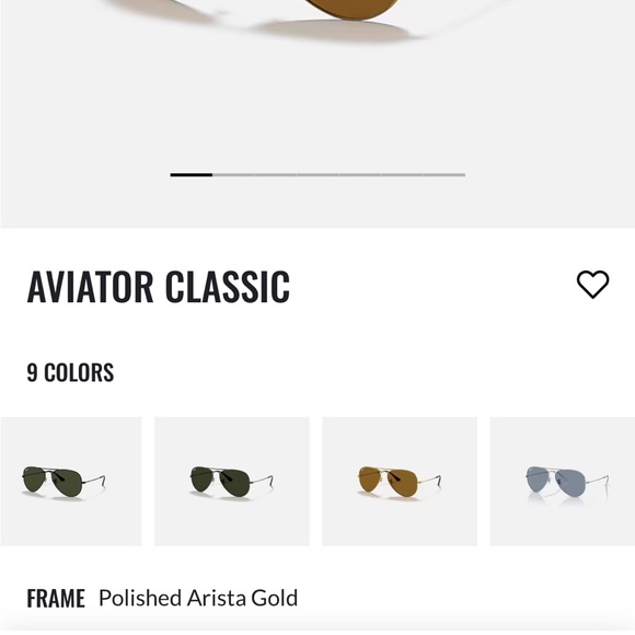 Ray Ban aviator classics size XXL gold frame brown lense polarized with case - Picture 5 of 5